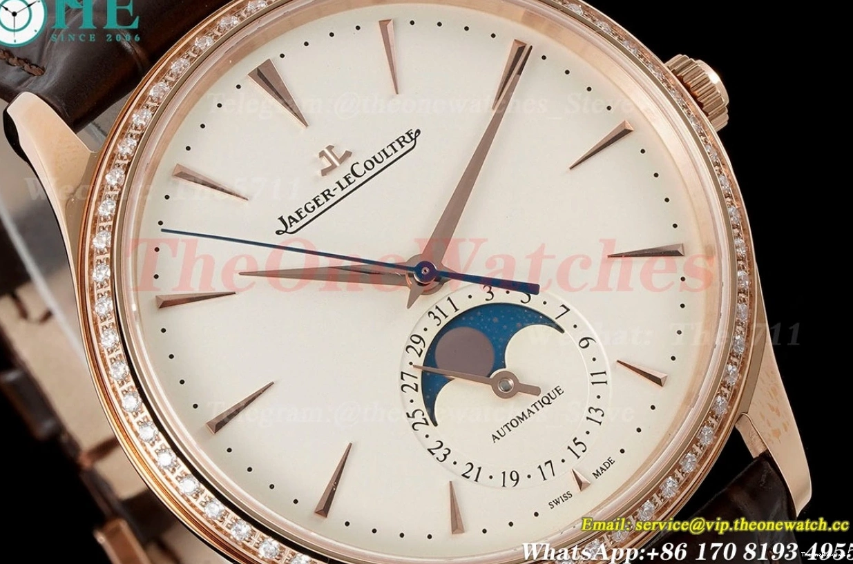 Stk Dia Clone Ultra Super Moonphase Thin Master LE A925 AZ White RG 1223
